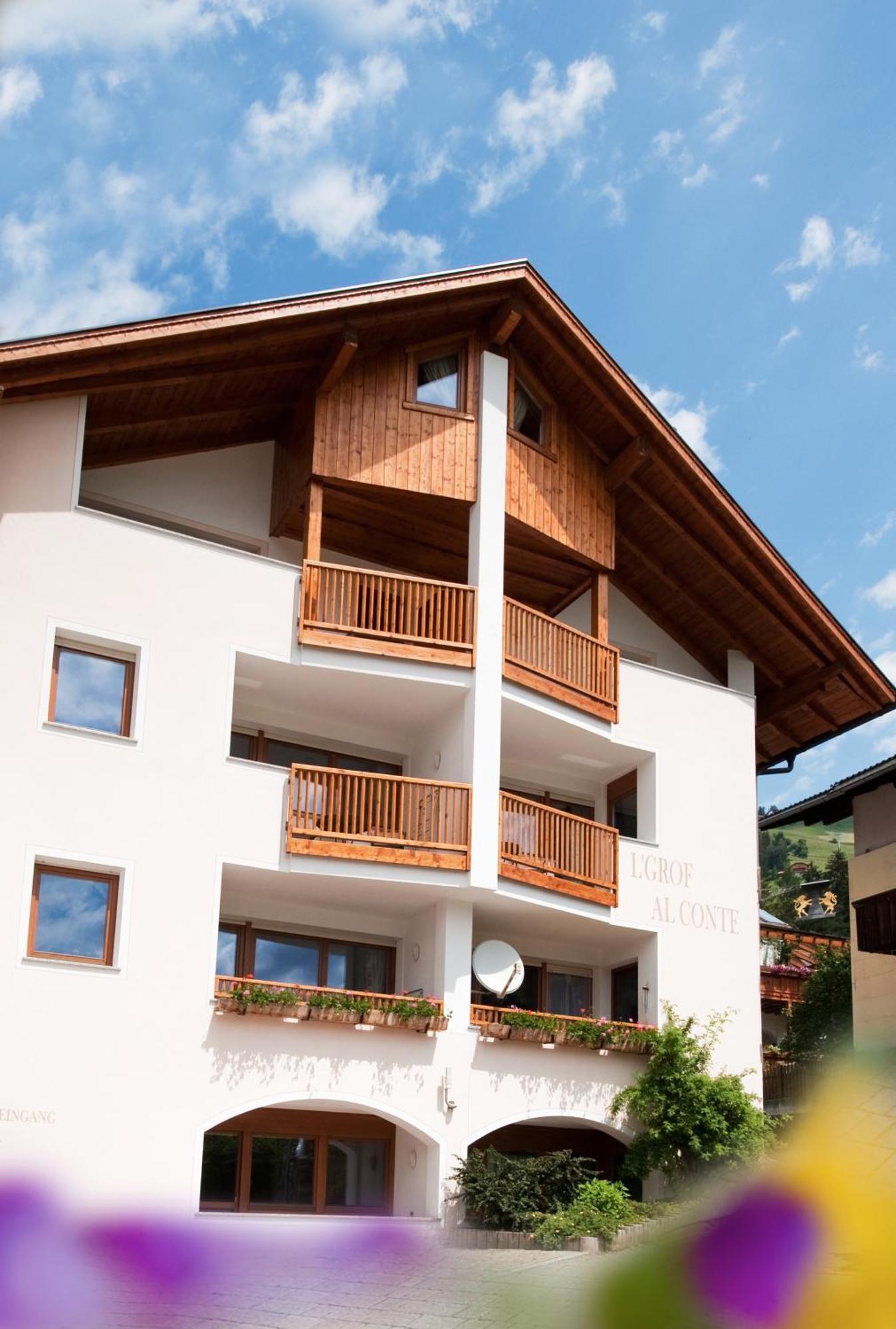 L'Grof - Al Conte Apartman San Martino in Badia Kültér fotó