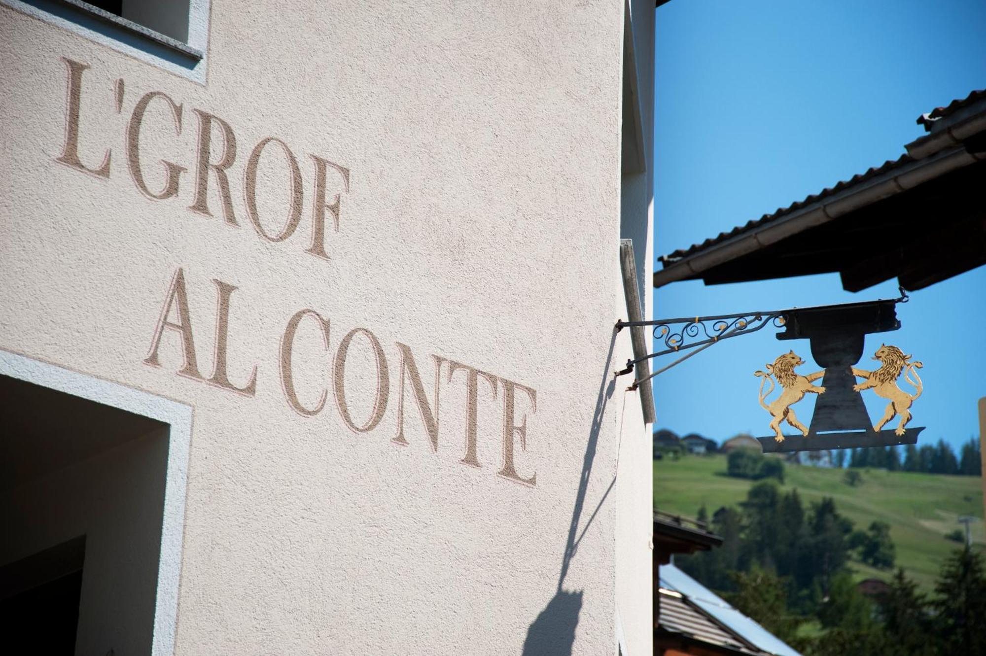 L'Grof - Al Conte Apartman San Martino in Badia Kültér fotó
